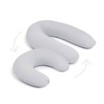 Doomoo Twisty 2-en-1 Coussin Multiform – Pearl Grey