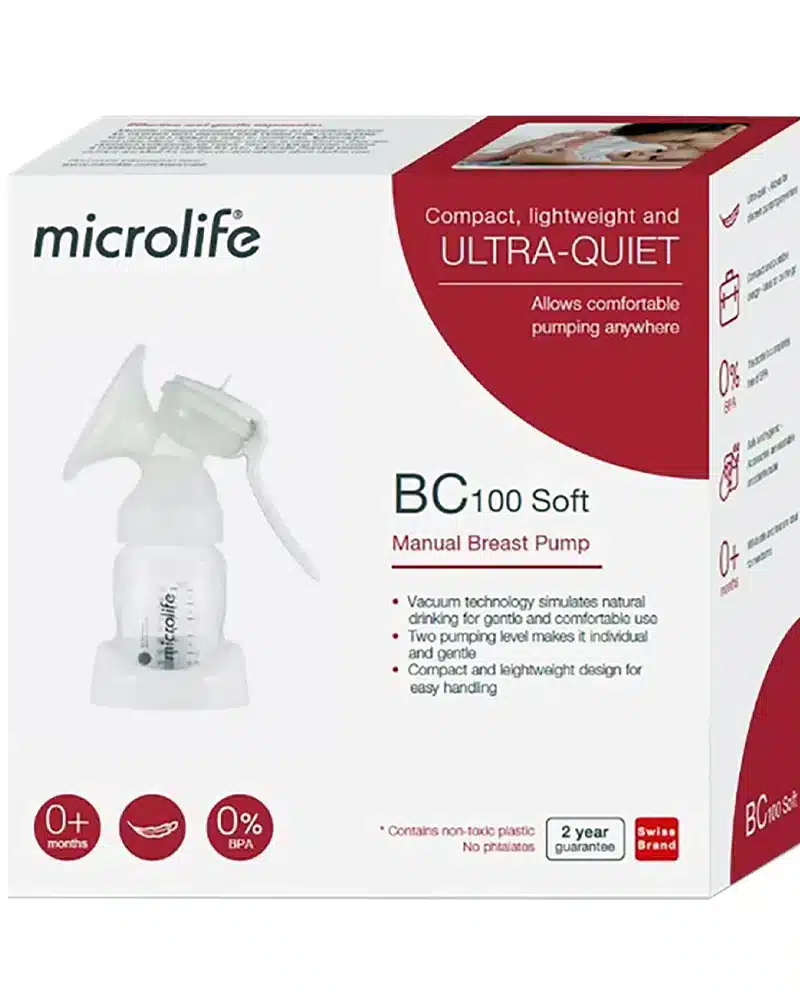 Microlife Tire Lait Manual Breast Pump BC100 Soft – Image 2