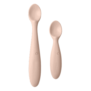 Bibs Lot de 2 Cuillères Cuillère Bébé et Parent Blush
