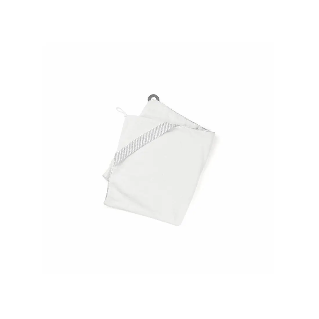 Doomoo Cape de Bain Bébé Dry'n Play Blanc