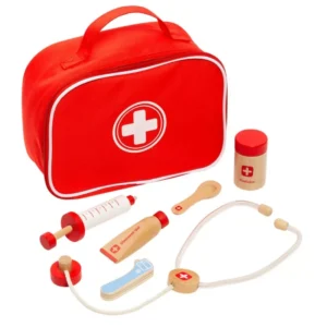 Molto Coffret Médical avec Accessoires en jouet bois 7 pcs