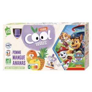 Vitabio Cool Fruits Pomme Mangue Ananas 12x90g