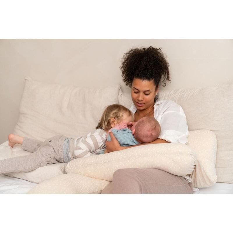 Doomoo Coussin de Grossesse Maxi Mini – Flowers Sand – Image 9