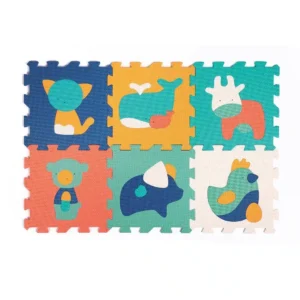 Ludi Tapis Mousse Animaux – 6 pcs