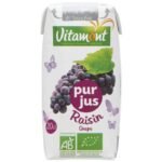Vitamont Pur jus de raisin bio 200ml