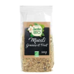 Jardin Bio Muesli Bio aux Chocolat sans Sucre Ajouté 500g