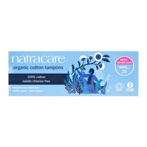 Natracare Tampons sans Applicateur Supper Plus - 20 Unités