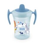 Nuk Trainer Cup 230ml anti-fuite 6 mois+ bleu
