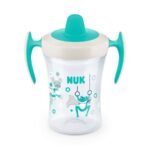 Nuk Trainer Cup 230ml anti-fuite 6 mois+ petrol