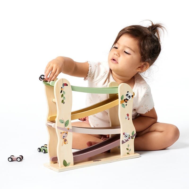 Tiny Love Rampe de course et voitures en bois – Image 2
