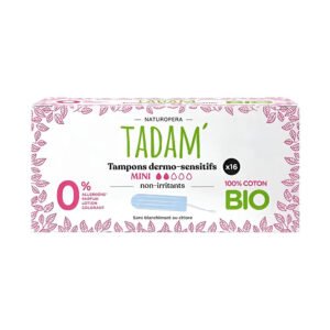 Tadam' Tampons Dermo Sensitifs Mini - 16 Unités