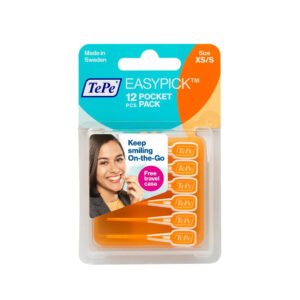 TePe EasyPick 12 Pièces Taille XS/S - Orange