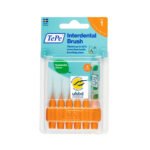TePe Lot de 6 Brosses Interdentaires 0.45mm Taille 1  - Orange