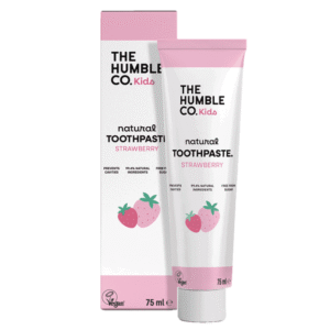 The Humble Co – Dentifrice pour enfants saveur fraise naturel 75 ml