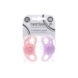 Twistshake Sucettes Pacifier 0-6 mois Mauve/Rose