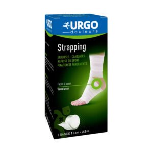 Urgo Strapping Bande Élastique Tissée 10cm x 2,5m