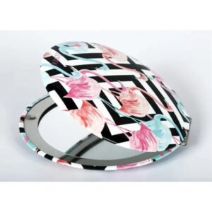 Zarine Miroir Flamingo Élégance Tropicale