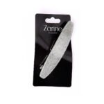 Zarine Barrette GM - Argentée